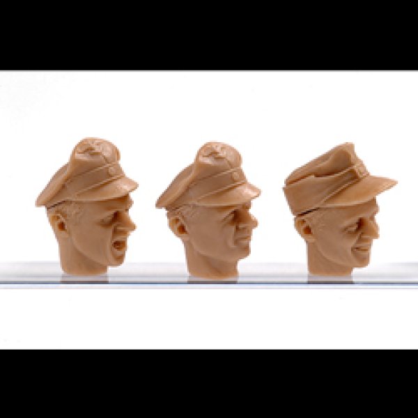 画像2: ブリックワークス 1/20 シュトラール軍 男性ヘッドパーツ(A) (2)