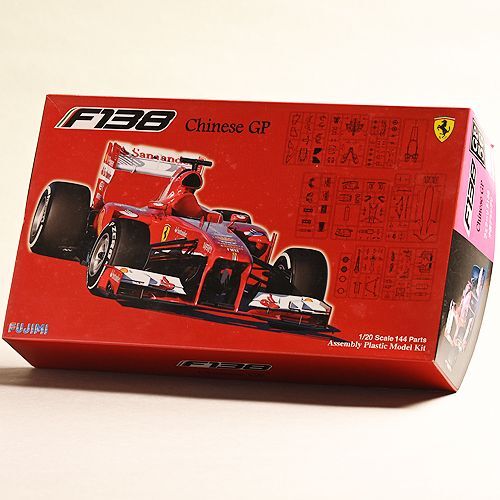 フジミ 1/20 グランプリシリーズNo.56 フェラーリ F138 中国GP
